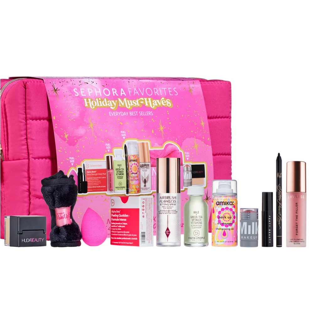 New Sephora Favorites Holiday Must-Haves $184 Retail Value-includes 4 full size!
